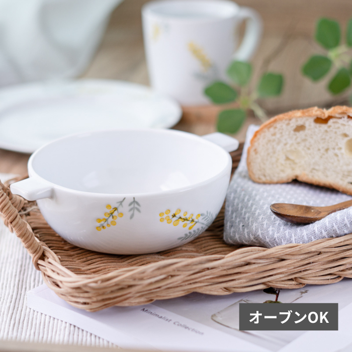 和ミモザ グラタン皿