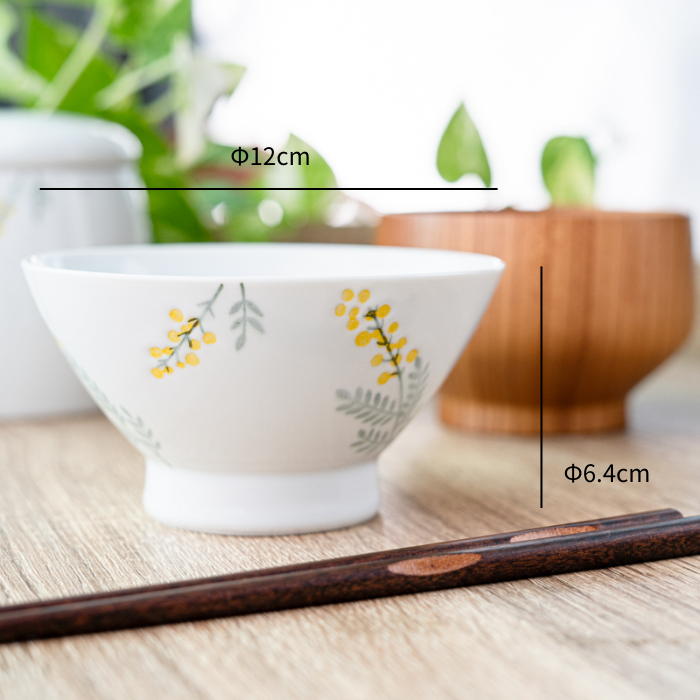 和ミモザ 茶碗