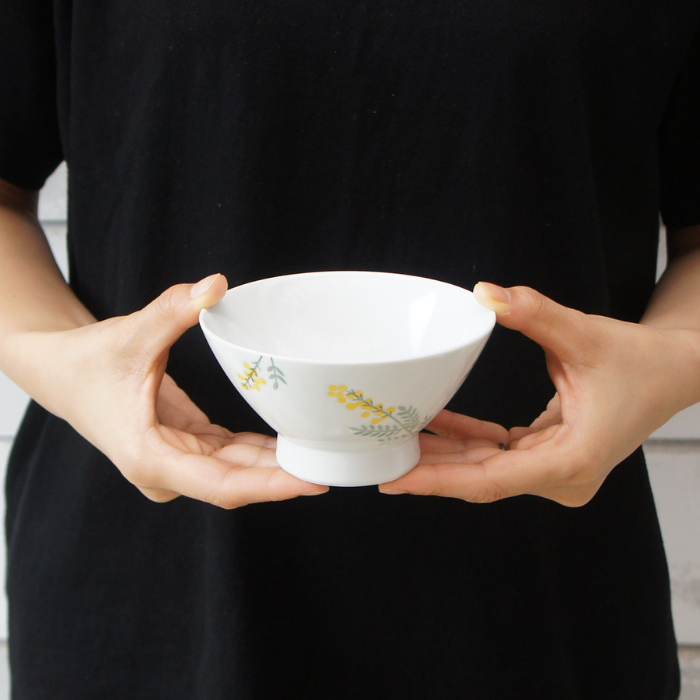 和ミモザ 茶碗