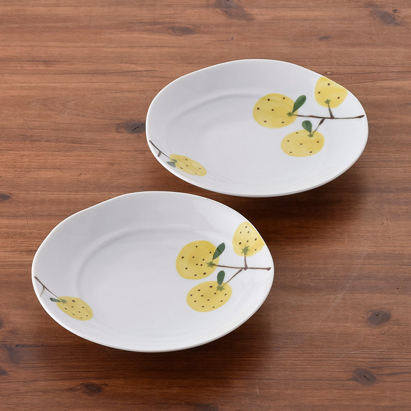 ゆず 小皿(11cm)