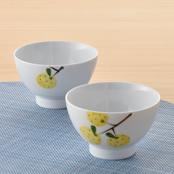 ゆず 茶碗