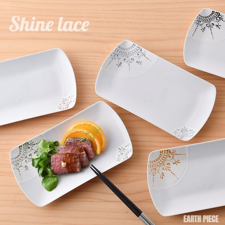 Shine lace スクエアプレート