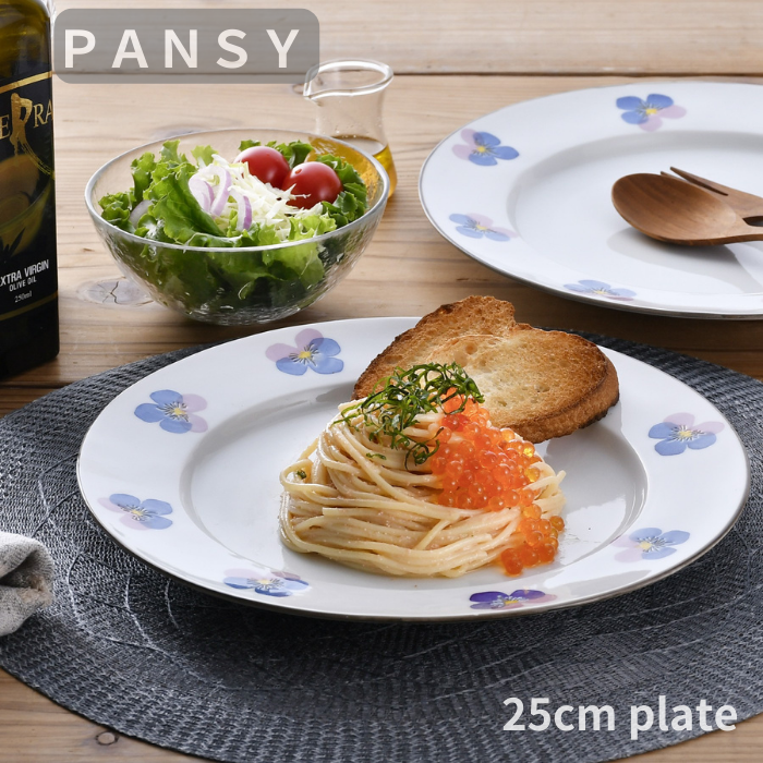 PANSY 25cmプレート